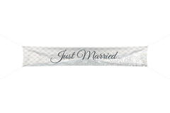 Banner Just Married 300x60cm