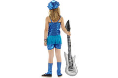 Rocker Girl Suit Blue 3 pezzi Girls - Taglia M - 116-134 3
