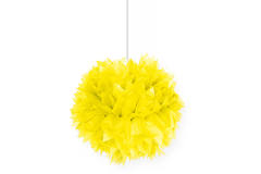 Pompon giallo 30 cm