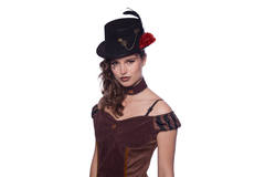 Steampunk Hat Black