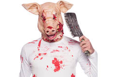 Horror Pig Mask Latex 1