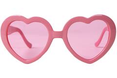 Glasses Pink Hearts