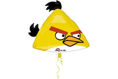 Palloncino Foil Angry Birds Uccello Giallo - 58x53cm