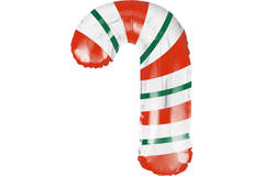 Bomboletta elio BalloonGaz 30 'Christmas' con palloncini e nastro 3