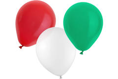 Bomboletta elio BalloonGaz 30 'Christmas' con palloncini e nastro 5
