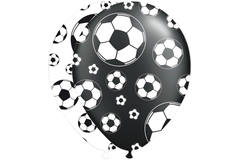 Palloncini Calcio Bianco e Nero - 8 pezzi 2