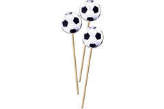 Football Party Pickers XL 20 cm - 8 pieces