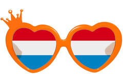 Glasses I Love You Orange