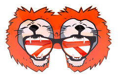 Glasses Orange Lion 