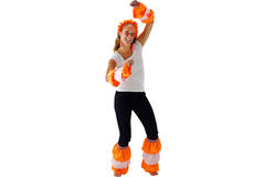 Ruffle Set for legs and arms Orange