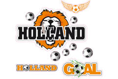 Vetrofanie Holland Goal