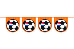 Vlaggenlijn Voetbal Holland - 6 meter