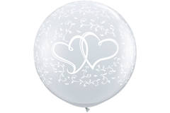 Big Heart Balloons 90 cm - 2 pieces 1