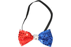 Bow tie Red-White-Blue