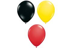 Luftballons Belgien 23 cm - 12 Stück