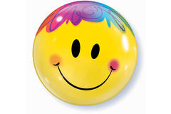 Smiley Bubbles Balloon - 56 cm 1