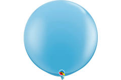 Lichtblauwe Ballonnen Pale Blue 90cm - 2 stuks