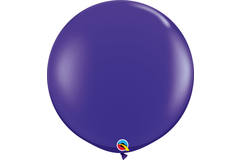 Paarse Ballonnen Quartz Purple 90cm - 2 stuks 1