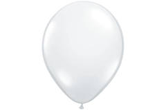 Transparent Balloons Diamond Clear 13 cm - 100 pieces