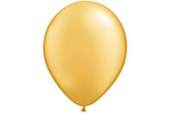 Balony złote 13 cm - 100 sztuk