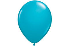 Blue Tropical Teal Balloons 13 cm - 100 pieces 1