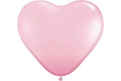 Palloncini cuore rosa - 15 cm 100 pz