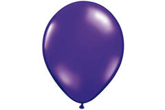Violet Paarse Transparante Ballonnen 28cm - 100 stuks 1