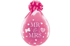 Nadziewane Balony „Mr & Mrs” 45cm - 25 sztuk
