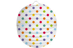 Round Lantern Dots - 22 cm