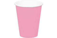 Baby Pink Disposable Cups 350 ml - 8 pieces 1