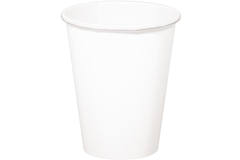 White Disposable Cups 350 ml - 8 pieces
