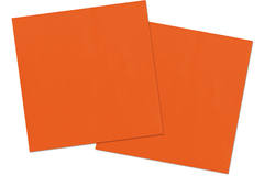 Tovaglioli arancioni 33x33cm - 20 pezzi 2