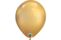 Palloncini cromati color oro 28 cm - 100 pezzi 1