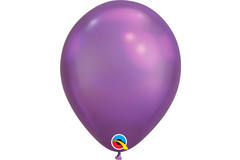 Ballons Chrom-Lila 28 cm - 100 Stück