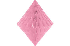 Baby Pink Honeycomb Diamond - 30 cm 1