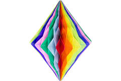 Honeycomb Diamond Rainbow - 30 cm