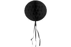 Black Honeycomb Ball - 30 cm