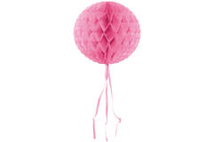 Baby Wabenfächerballon Rund Rosa - 30 cm 1