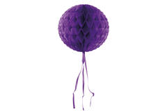 Purple Honeycomb Ball - 30 cm