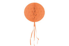 Orange-Pink Honeycomb Ball - 30 cm