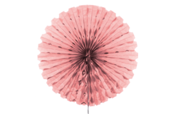 Wachlarz Baby Pink Honeycomb - 45cm