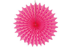 Honeycomb Waaier Neon Roze - 45cm