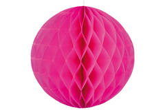 Honeycomb Groot Rond Donker Roze - 50 cm