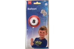 Mini Folieballon Verkeersbord met Stickers - 23cm 2