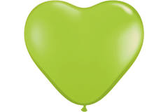 Palloncini Cuore Verde Chiaro 15cm - 100 pezzi 1