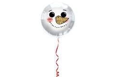 Foil Balloon Snowman - 45cm