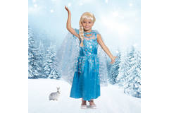 Sukienka księżniczki lodu - rozmiar dziecięcy M. 4