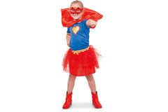 Superhero Girl Suit Girls - Taglia 116-134