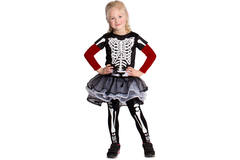 Skeleton Dress for Children - Size M 4