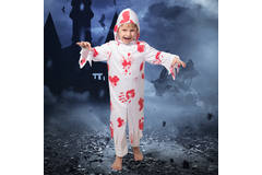 Costume da fantasma con sangue Halloween Bambini - Taglia 116-134 3